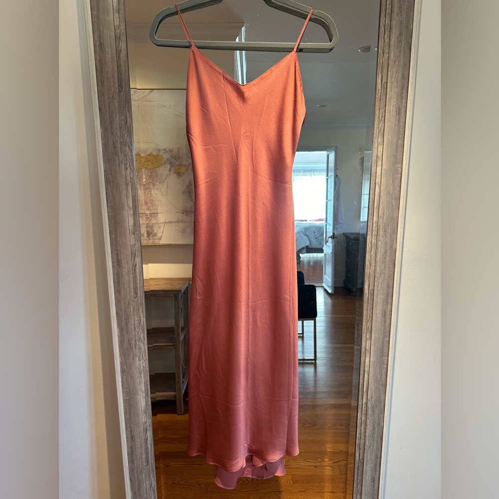 Abercrombie & Fitch silk midi dress